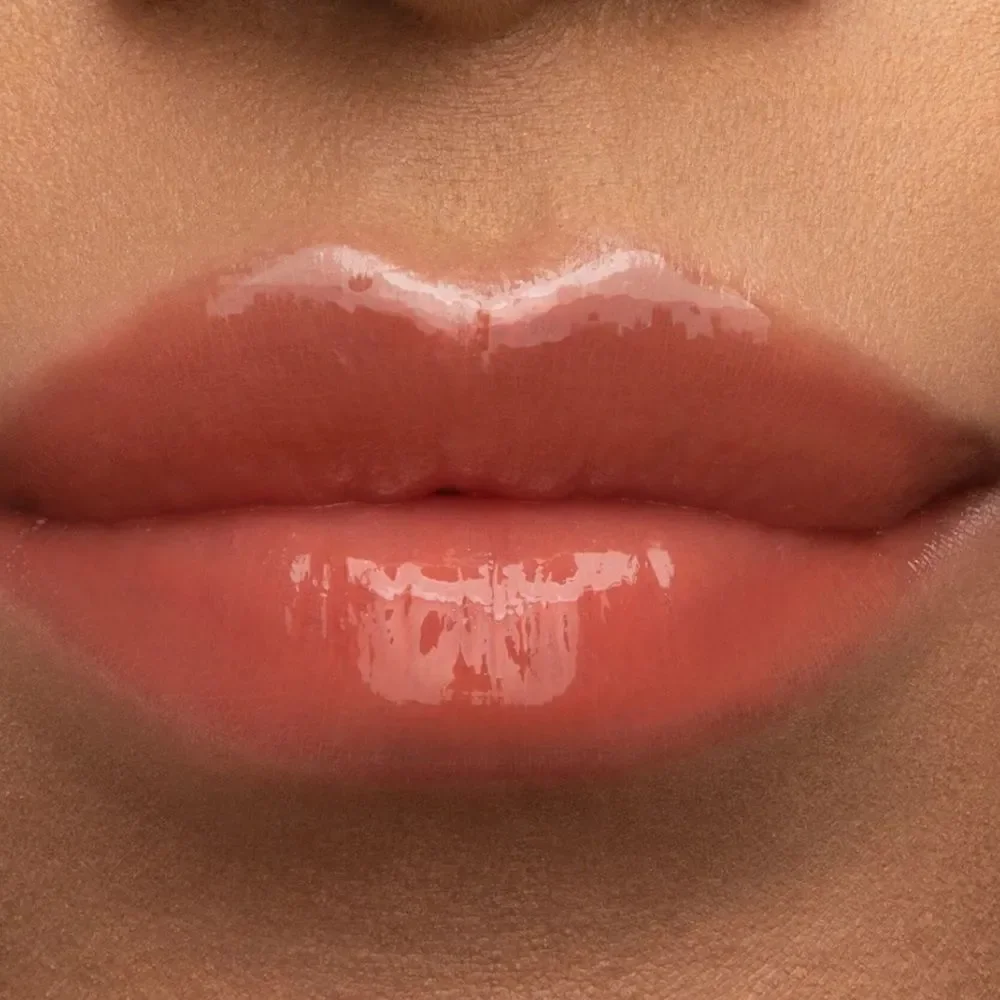 🌻 $10 Too Faced Secure The Bag (Light Terracotta) Lip Injection Gloss New FullSz